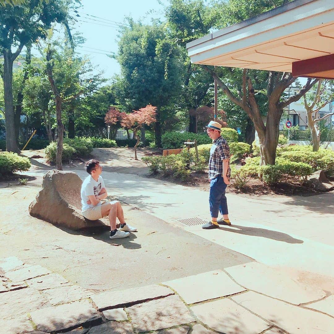 芦沢統人のインスタグラム：「今日の稽古休憩の時の風景。 いい感じで進んでいます。」