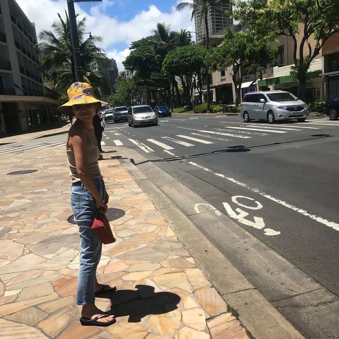 金子綾さんのインスタグラム写真 - (金子綾Instagram)「today's... #ootd  #akcloset  #hawaii」7月28日 18時08分 - ayaaa0707