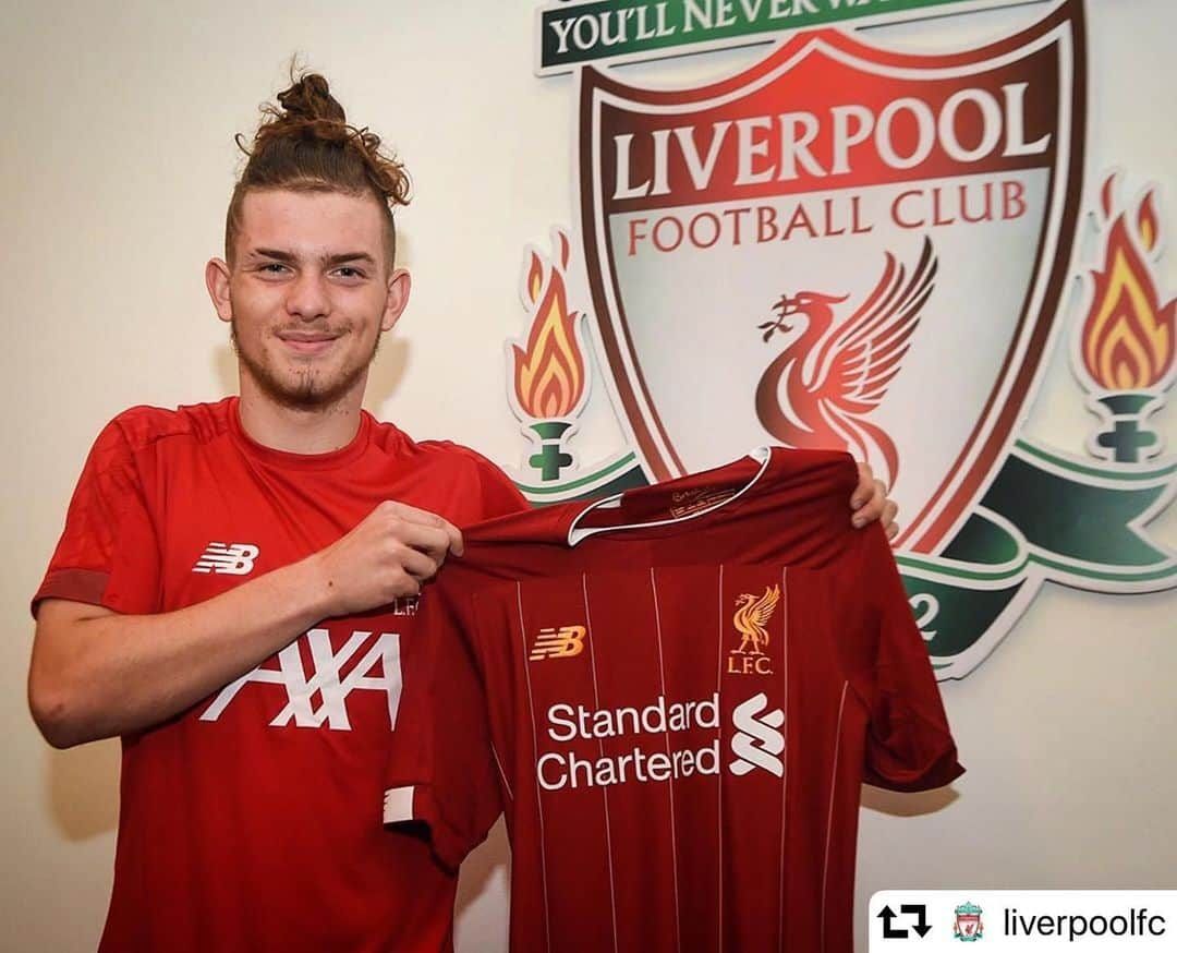 プレミアリーグさんのインスタグラム写真 - (プレミアリーグInstagram)「#repost @liverpoolfc ・・・ Welcome to #LFC, @harveyelliott07 🔴🔴🔴 #LiverpoolFC #Liverpool」7月28日 19時15分 - premierleague