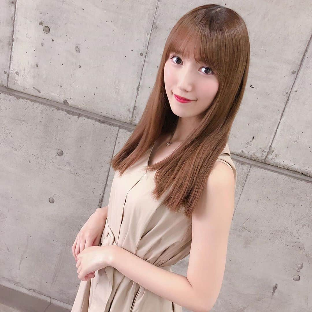 田中菜津美さんのインスタグラム写真 - (田中菜津美Instagram)「昨日の私服です💕 大人っぽいって好評でした😊 . @jillbyjillstuart_official の ワンピース👗 , 全身もあるよ💕スワイプしてね→ . #ootd #ワンピース #私服 #ファッション #コーデ #coordinate #ジルスチュアート  #夏服 #握手会 #北九州 #ありがとう」7月28日 19時18分 - natsumitanaka_0810