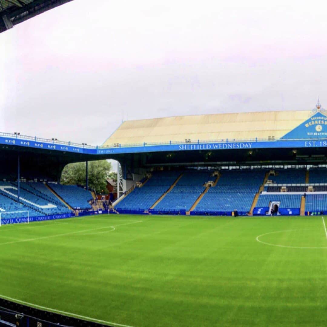 RCDエスパニョールさんのインスタグラム写真 - (RCDエスパニョールInstagram)「🏟 Hillsborough Stadium  What an honour to be here!  Have a great match, @swfcofficial! 💪⚽️ - #RCDE | #Volem | #EspanyoldeBarcelona」7月28日 21時21分 - rcdespanyol