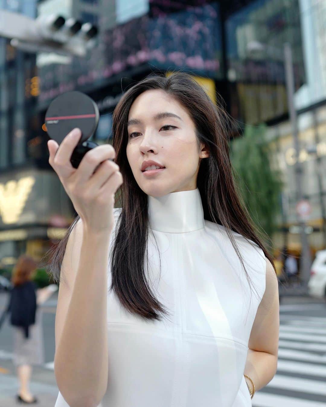 ポーイ・タリーチャダー ペッチャラットさんのインスタグラム写真 - (ポーイ・タリーチャダー ペッチャラットInstagram)「เอาภาพเบื้องหลังการถ่ายทำมาฝากค้า ❤️ แต่งหน้าแบบ Japanese beauty #poydxshiseidomakeup #insyncallways #synchroskin #shiseido #shiseidothailand」7月28日 21時53分 - poydtreechada