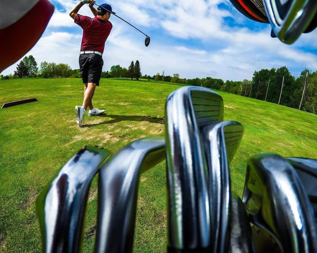 goproさんのインスタグラム写真 - (goproInstagram)「Photo of the Day: Working on that swing with @hunter_bruhn. Best golf tip? Comment below. • • • #GoProTravel #GoPro #TripOn #WeekendWarrior #Golfing #PhotoOfTheDay」7月28日 22時06分 - gopro