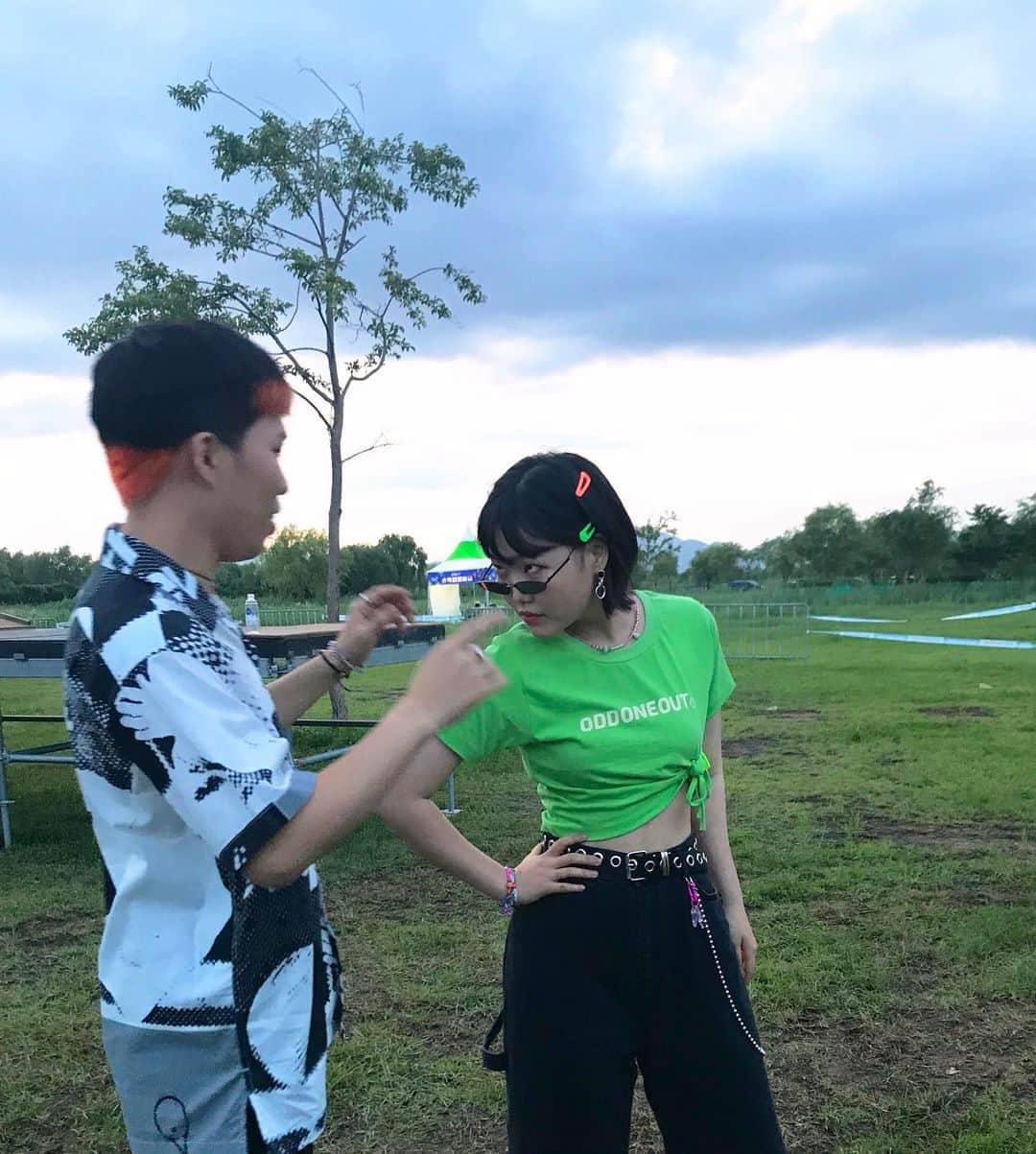 スヒョンさんのインスタグラム写真 - (スヒョンInstagram)「방금 뭐라했냐😎」7月28日 22時12分 - akmu_suhyun