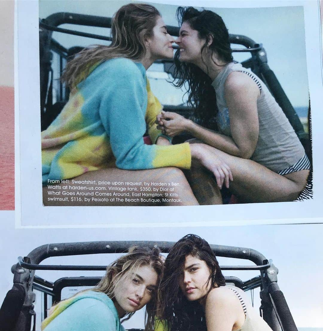 ベン・ワッツさんのインスタグラム写真 - (ベン・ワッツInstagram)「New work @laurennlayne @danielalopezosorio x @hamptonsmag #montaukdreaming styling @xgabriela . @jodieboland @andrewchen.hair @spenciv #film #35mm #kodak #polaroid #landcamera #montauk #benwatts #shhhh」7月28日 22時27分 - wattsupphoto