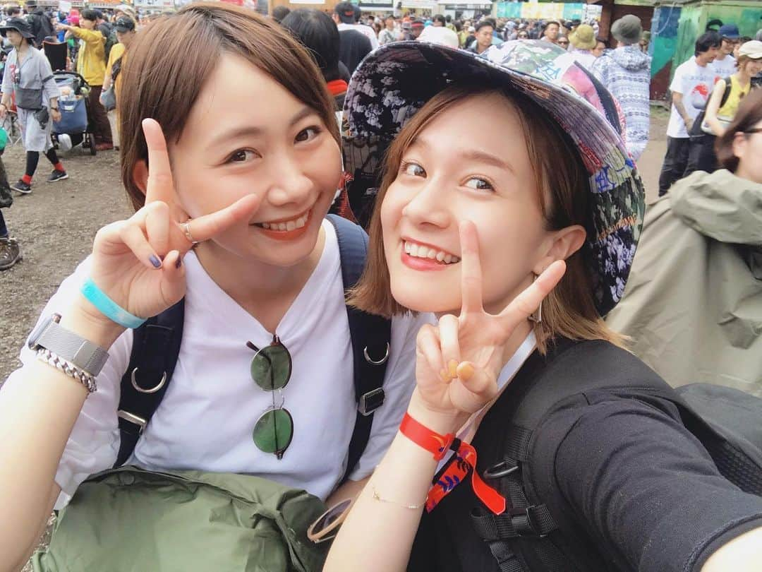 岡田ロビン翔子さんのインスタグラム写真 - (岡田ロビン翔子Instagram)「弾丸の旅だったけど帰り道5分で食べた肉うどんの味を私は一生忘れないな ももちゃん幸せな時間をありがとう〜 #fujirock」7月28日 22時32分 - i_am_robin0315