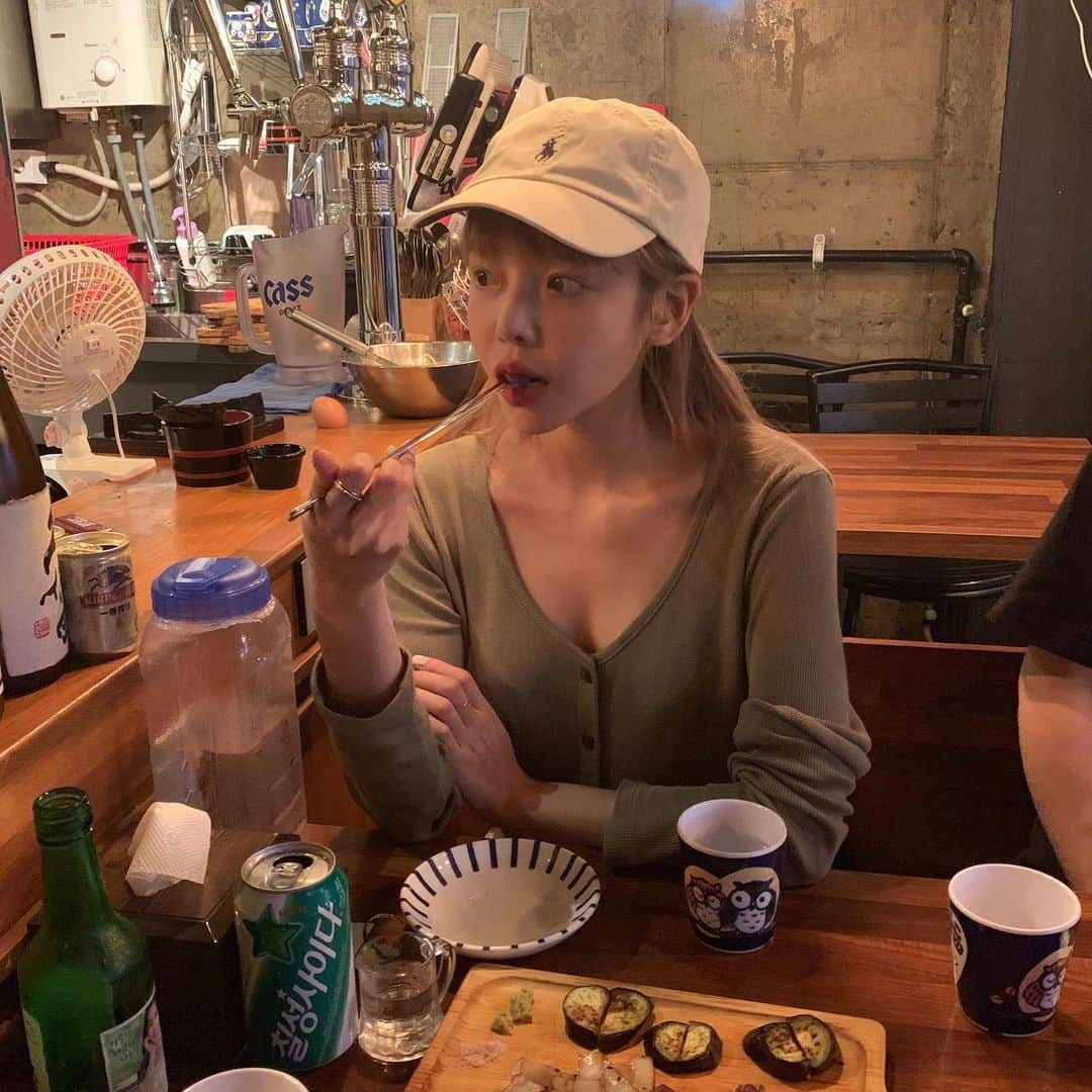 スアさんのインスタグラム写真 - (スアInstagram)「이번주 내내 배부르다 😳」7月28日 23時36分 - midoricoo