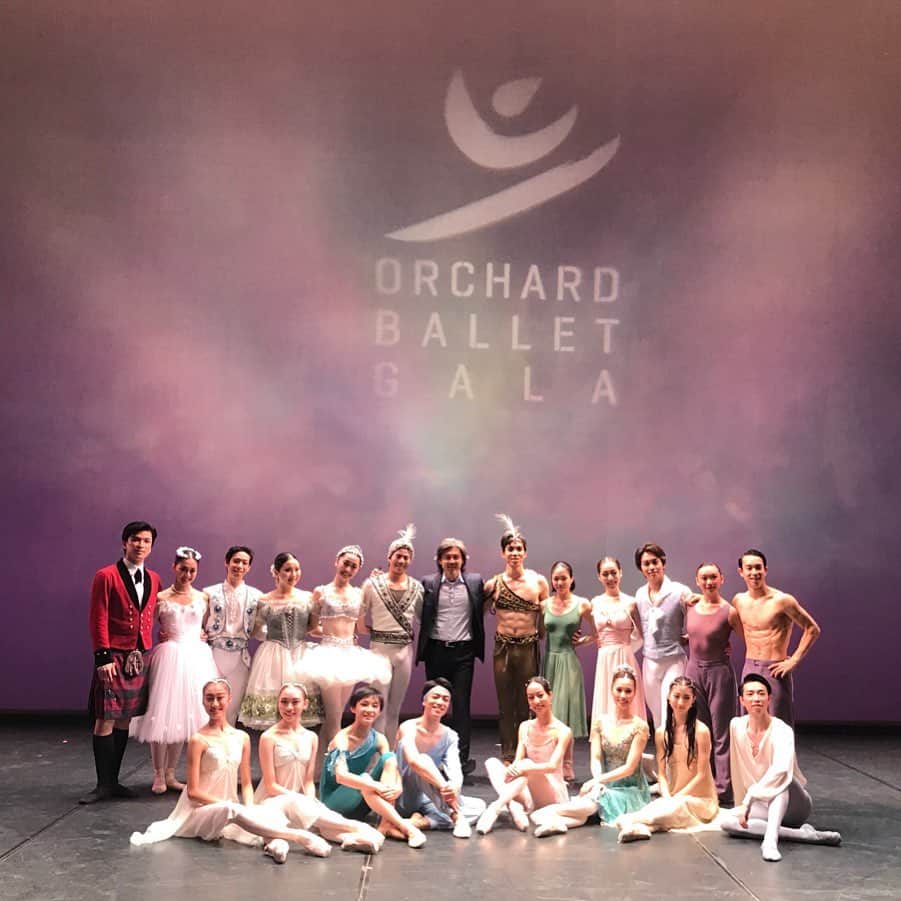 金原里奈のインスタグラム：「素晴らしいダンサーの方々と同じ舞台に立つことができて、本当に光栄です✨幸せな時間をありがとうございました💗 -ORCHARD BALLET GALA- 27,28/07/2019  #orchardballetgala #coppelia #bayadere」