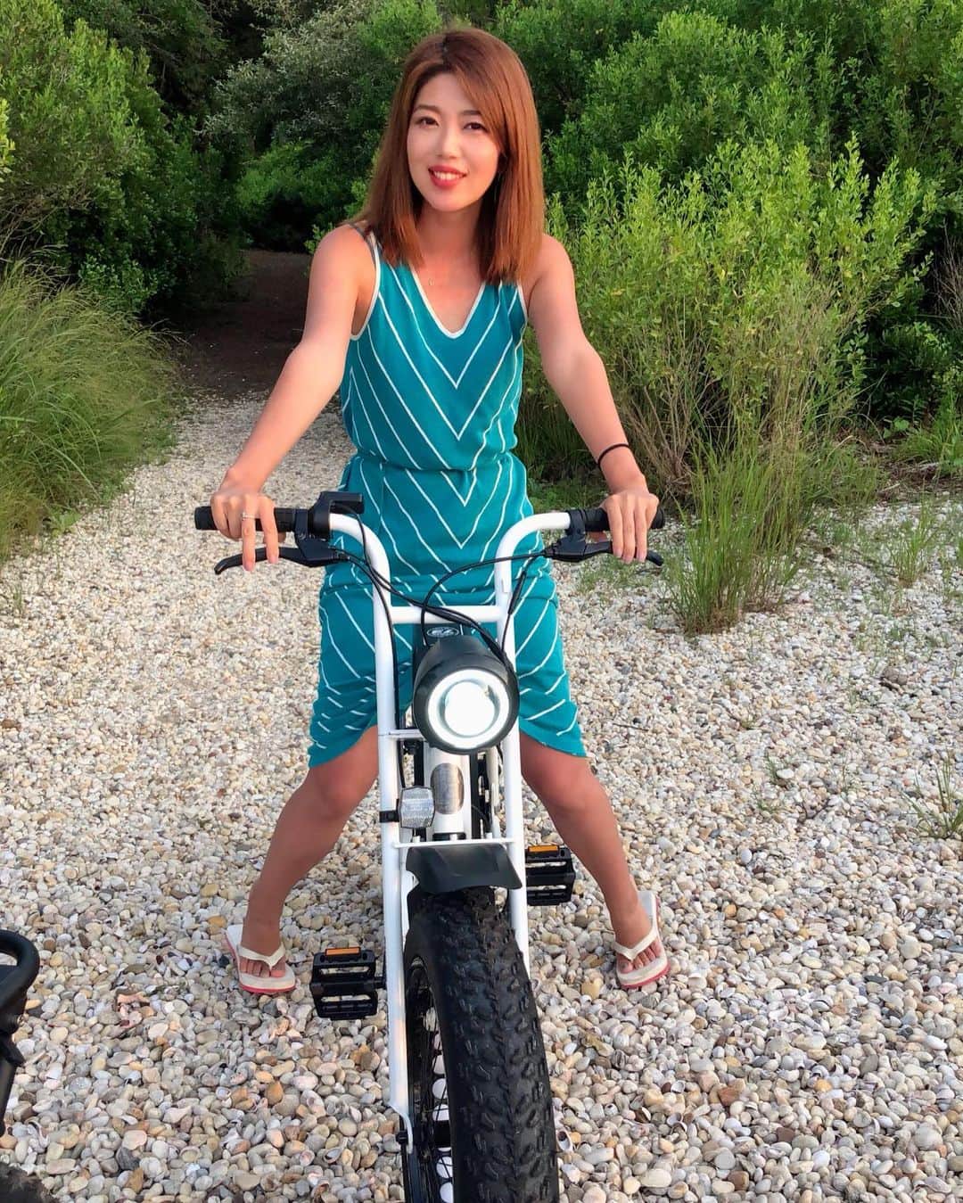 新庄千歳さんのインスタグラム写真 - (新庄千歳Instagram)「I want this!! Amazing bicycle!! 漕いでもはやいし、こがんこともできる！！(^^)」7月29日 10時20分 - chii_in_miami