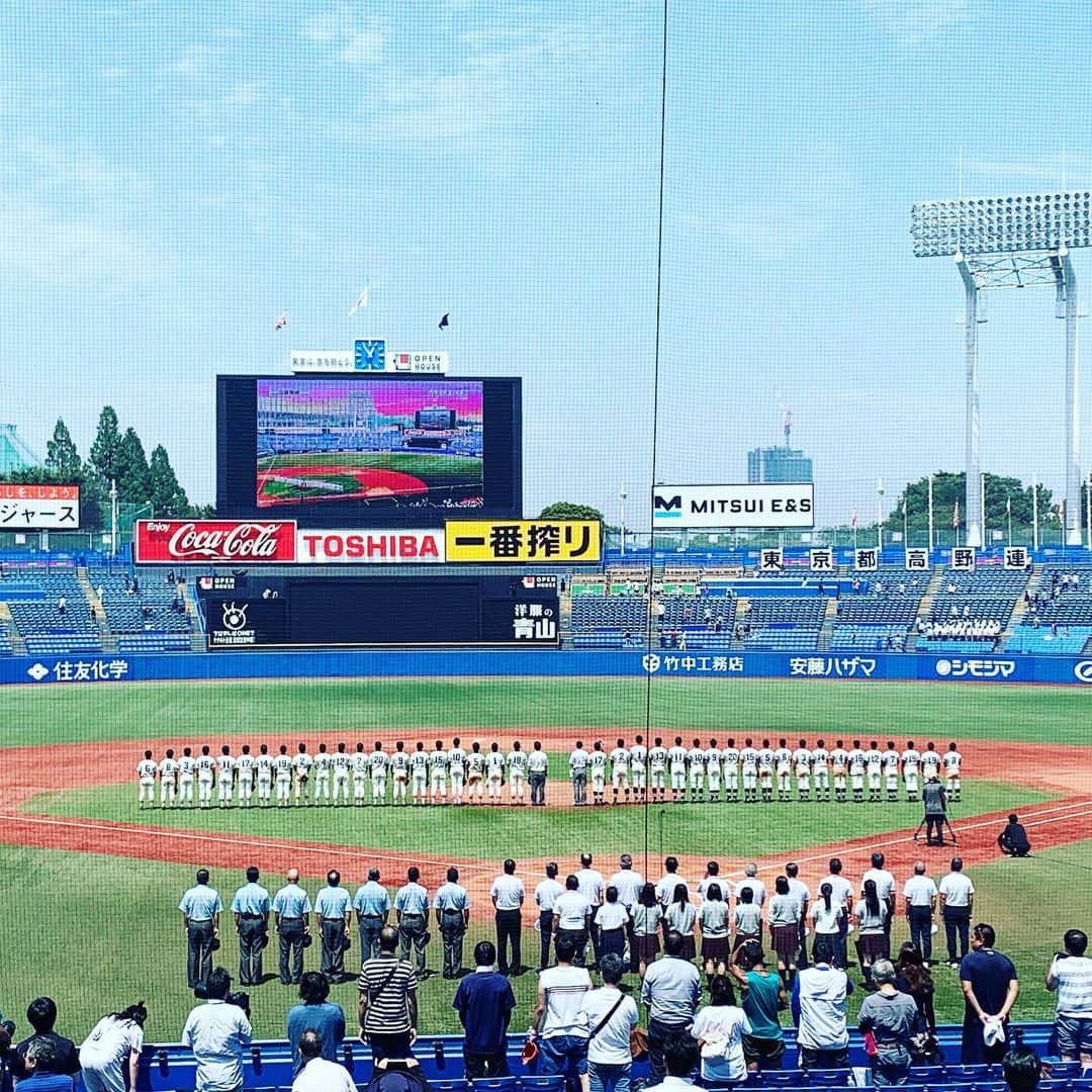 結城さなえさんのインスタグラム写真 - (結城さなえInstagram)「熱かった暑かった熱かったーー🎉㊗️ 後輩達の素晴らしさに心から感謝。 野球でこんなに泣いたのは、初めてでした。 ありがとう！ありがとう！ 甲子園、行ってきます！ ☆ #甲子園 #出場 #高校野球 #28年ぶり #西東京大会 #國學院久我山  #中高一貫 #女子一期生 #明朗剛健 #久我山我ら」7月29日 10時21分 - yuukisanae