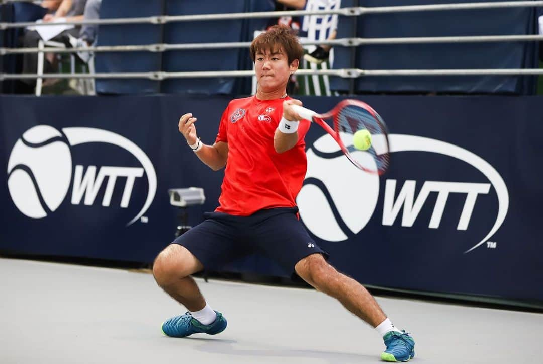 西岡良仁さんのインスタグラム写真 - (西岡良仁Instagram)「Thank you so much @washkastles I had wonderful 2 weeks. It was 1st time to play WTT and got great experiences.  #washingtonkastles #eventdc #samurai #uvereats #ineedbubbletea」7月29日 10時23分 - yoshihito0927