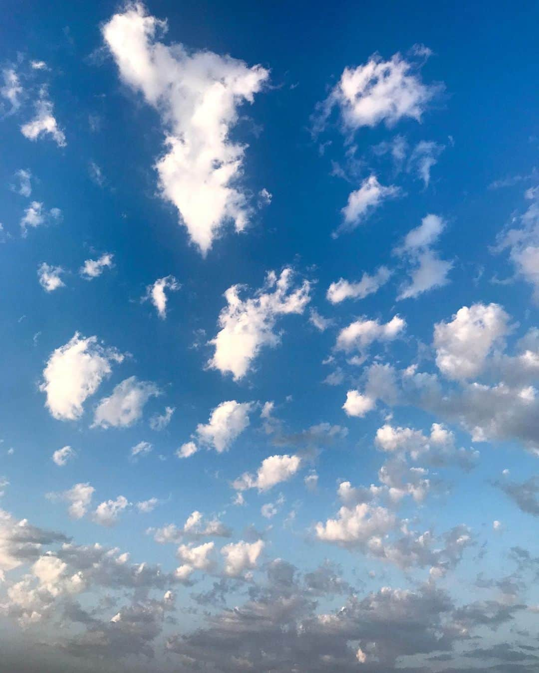 メラニー・サイクスさんのインスタグラム写真 - (メラニー・サイクスInstagram)「The evening sky #cloudlovers #eveningsky #clouds #beautifulsky 💙 have a lovely evening gang 💋💫 #skygazer」7月29日 2時50分 - msmelaniesykes