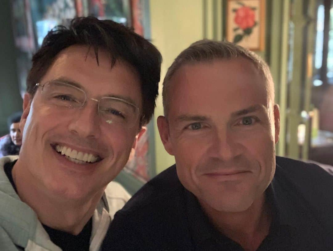 ジョン・バロウマンさんのインスタグラム写真 - (ジョン・バロウマンInstagram)「Having a Birthday dinner for @gavinhbarker @ivychelsgarden with @kworkworkwork jb」7月29日 5時32分 - johnscotbarrowman