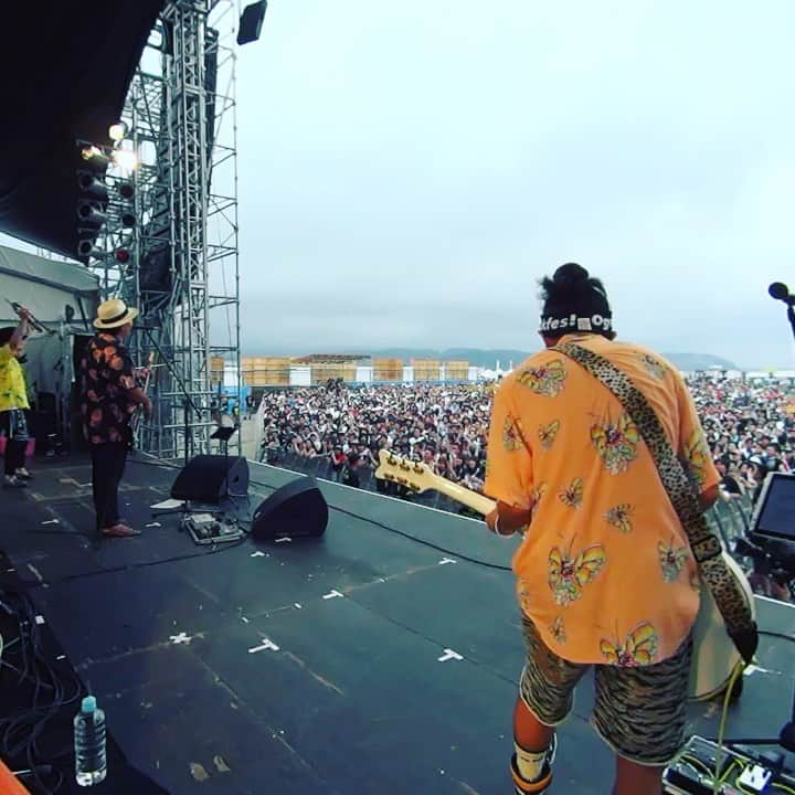 Kuboty のインスタグラム：「ONRF2019 DAY3  チラ見せ。 男鹿3日間参戦楽しかったよう。 今年も思い出沢山集めました、東京帰ります。 #onrf #totalfat #mongol800 #クボ本番」
