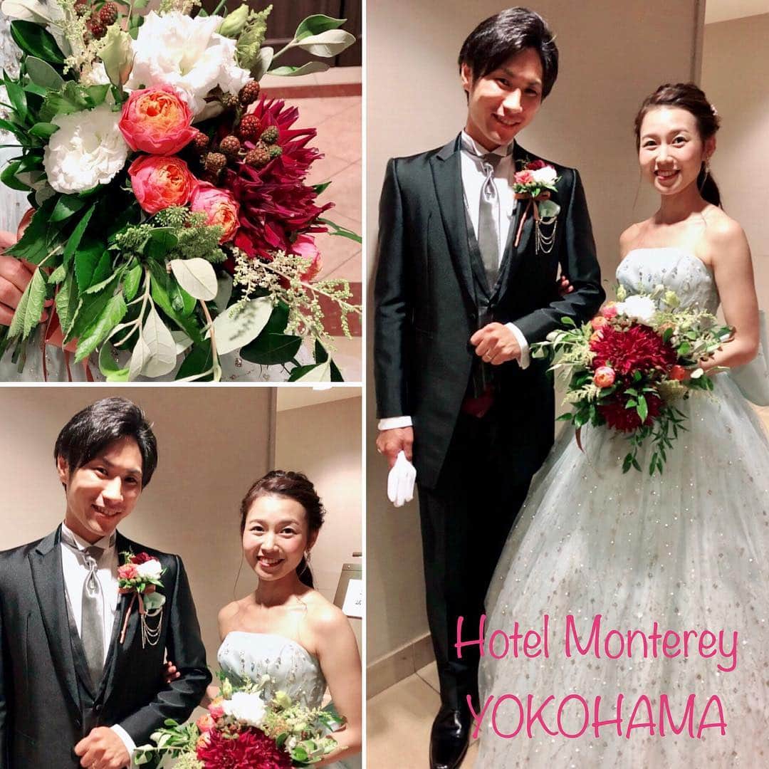 のインスタグラム：「♥ ￣￣￣￣￣￣￣￣￣￣ @hotelmontereyyokohama.bridal をフォローしてね＊*. . ブライダルフェアにて✨ モデルさんかわいかった💕 . . ◆ホテルモントレ公式HPはこちら* ‪https://www.monterey-wedding.jp‬ . #モントレ #モントレ花婿 #dressy花嫁 #プレ花嫁 #marry花嫁 #卒花 #marryxoxo #wedding #weddingceremony #weddingreception #weddingparty #weddingdress #dress #flower #yokohama #日本中のプレ花嫁さんと繋がりたい #結婚式 #パーティー #披露宴 #ホテルウェディング #ウェディングドレス #横浜#モントレ横浜  #みなとみらい#令和婚  #ブライダルフェア」