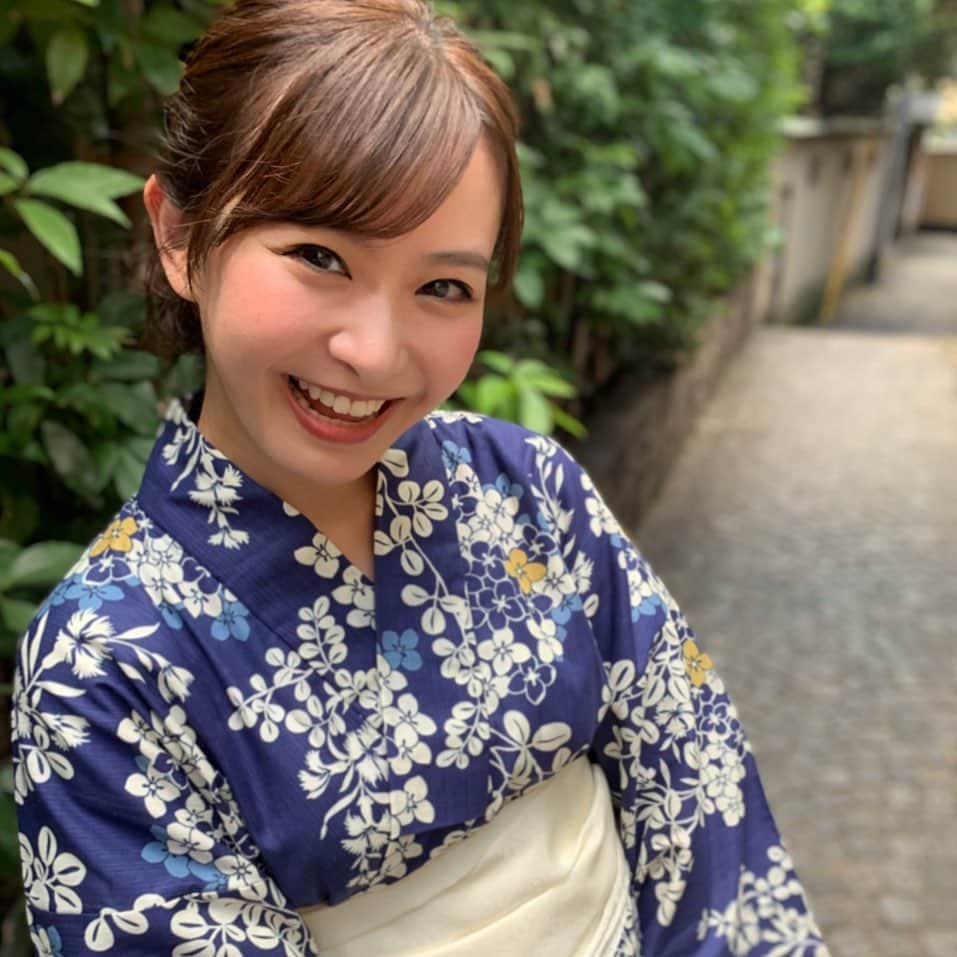 中庄司愛希さんのインスタグラム写真 - (中庄司愛希Instagram)「すっかり夏の空気🎐週末は今年初の浴衣を着たよ👘💕 #浴衣 #ゆかた #お出かけ #浴衣イベント #浴衣でお出かけ #ゴルフ女子 #ゴルフ #浴衣ヘアアレンジ #浴衣女子 #浴衣ヘア #浴衣デート #夏祭り #花火大会 #japanesegirl #yukata」7月29日 8時12分 - aki_nakashoji_golf