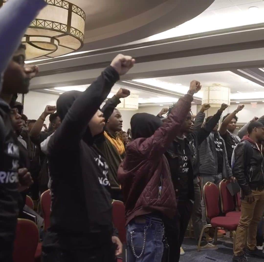 コリン・キャパニックのインスタグラム：「This is the Baltimore I know and love! Strong. Loving. Courageous. Resilient. Passionate. Powerful! @yourrightscamp」