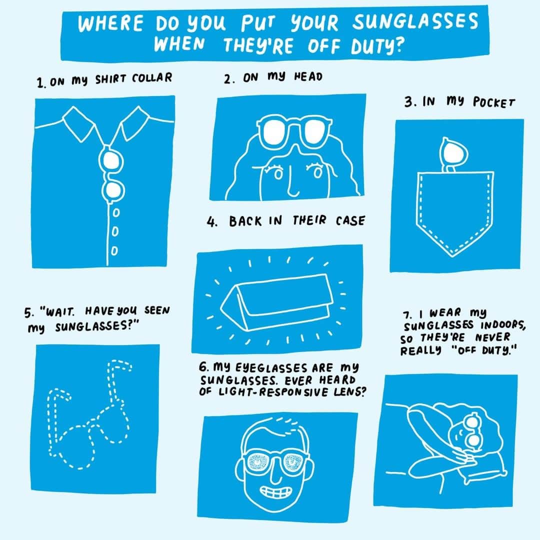 Warby Parkerのインスタグラム：「Tag yourself, we're #6」