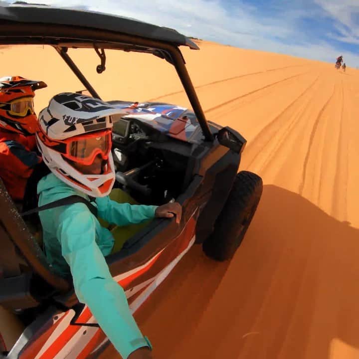 のインスタグラム：「どんな道のりも #GoProHERO7 Black の #HyperSmooth でスムーズに 👌 ・ 詳細は商品タグをタップ。 ・ ・ ・ #GoPro #GoProJP #GoProTravel #TripOn #ATV #GoProMoto #バギー #旅 #トラベル #アクションカメラ」