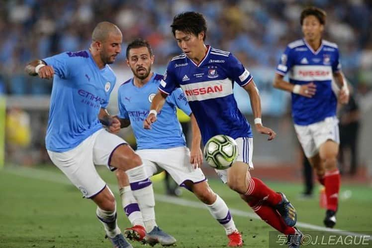 遠藤渓太さんのインスタグラム写真 - (遠藤渓太Instagram)「keep going 🔵⚪️🔴 @yokohamaf.marinos v @mancity」7月29日 19時39分 - keita_1122