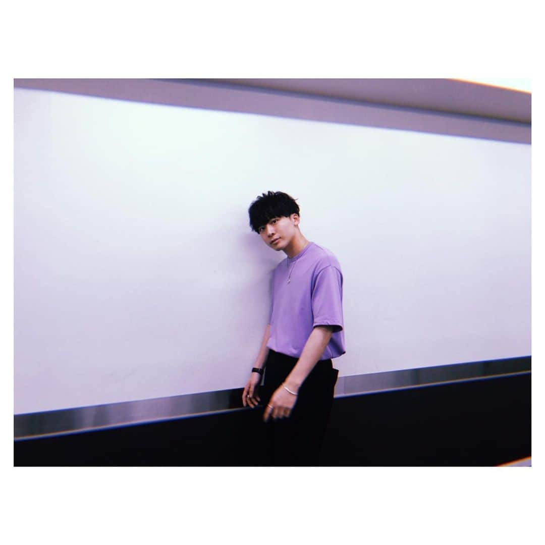 工藤大輝のインスタグラム：「lavender #ootd #graphpaper #urutokyo」
