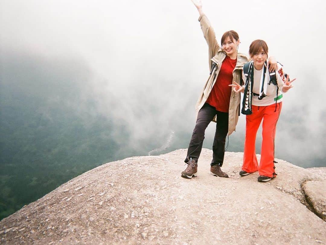 本田翼さんのインスタグラム写真 - (本田翼Instagram)「⛰ 高いところにぶるぶるしてる人と 余裕のある人。 最近急に高所がこわくなりました、 どうしてなのでしょうか。  #屋久島旅」7月29日 20時46分 - tsubasa_0627official