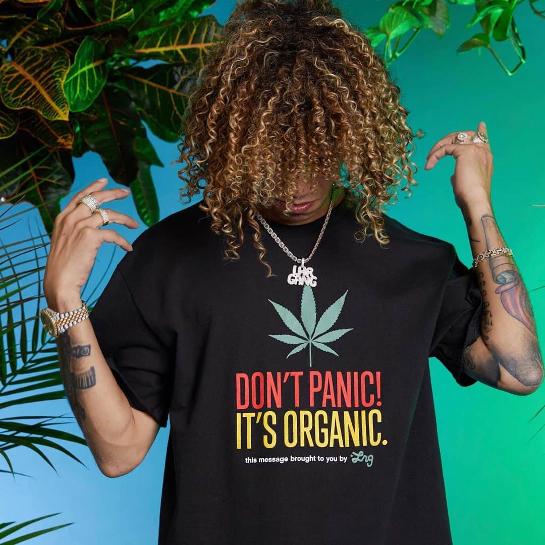 エルアールジーさんのインスタグラム写真 - (エルアールジーInstagram)「Don’t Panic It’s Organic.  This message brought to you by #LRG 🌲 Stay Lifted 🌲」7月29日 11時53分 - lrgclothing