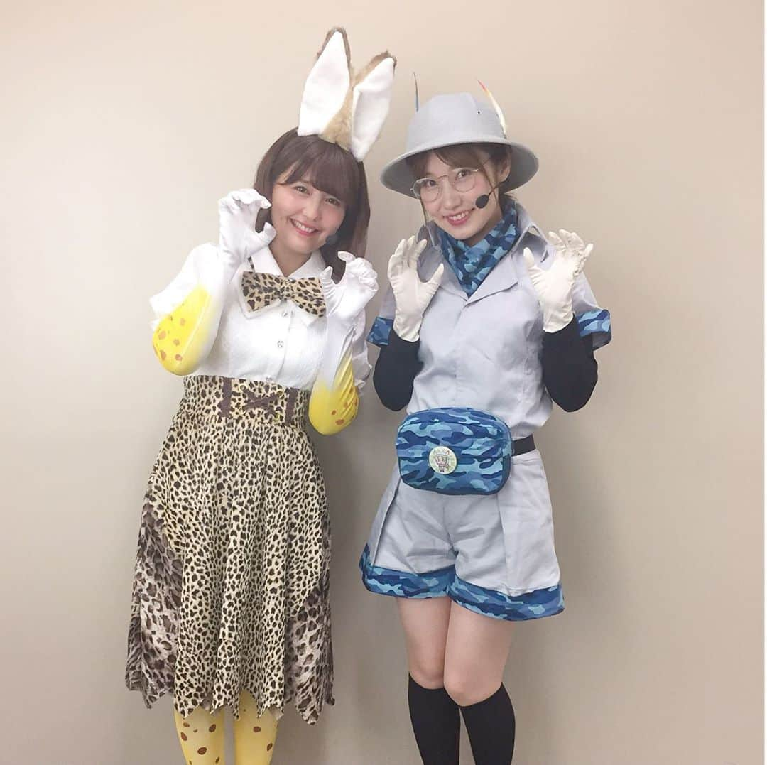 野中藍さんのインスタグラム写真 - (野中藍Instagram)「Kemono Friends🐯✨✨ I voiced Serval in the game before the anime came out.  けものフレンズPARTYに野中サーバルとしてサプライズ出演しましたー💗 サプライズだったので告知できずにごめんなさい🙏 楽しさが少しでも伝わるように、写真たくさんアップしますね😉 ・ ・ #けものフレンズ #けものフレンズparty #kemonofriends #seiyuu #ayauchida #yuiishikawa #yukiyofujii #mamiyamashita」7月29日 12時04分 - ai_nonaka