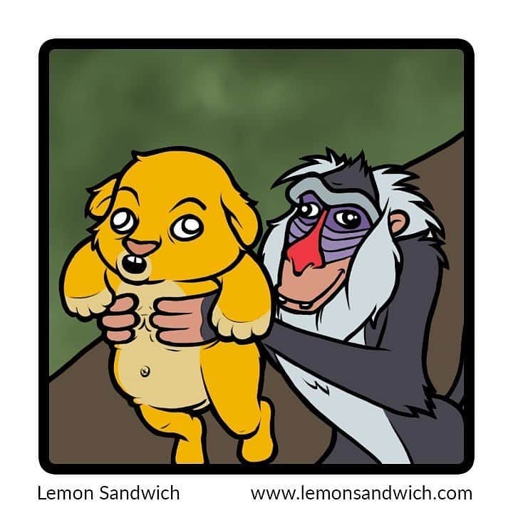 9GAGさんのインスタグラム写真 - (9GAGInstagram)「The most memorable scene of Lion King. 🦁| Follow @doodles - By @thelemonsandwich - #doodles #comics #lionking」7月29日 12時51分 - 9gag