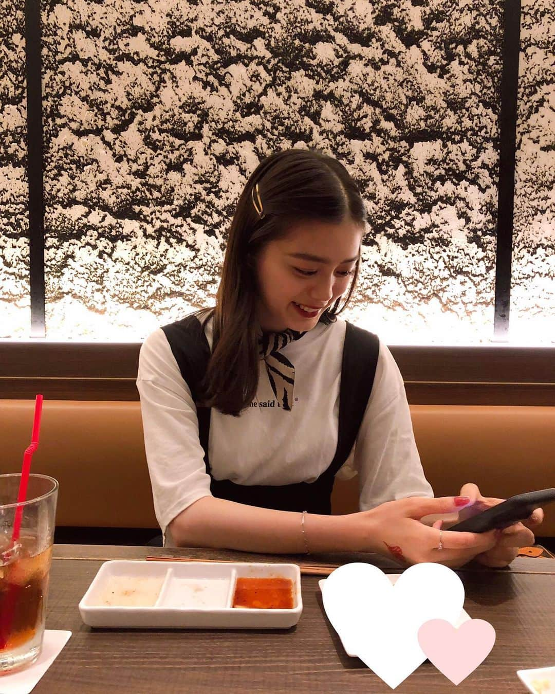 杉本愛里さんのインスタグラム写真 - (杉本愛里Instagram)「こんちゃんと念願のご飯☺︎ お話沢山聞いてもらえて、すごく楽しかった~🥰 勇気出して誘えてよかった!! ありがとうございました~☺︎ #可愛いこんちゃんおすそ分け」7月29日 20時57分 - 12_airiyade_21