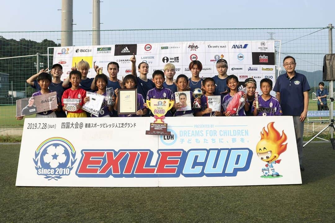 YUICHIROさんのインスタグラム写真 - (YUICHIROInstagram)「. EXILE CUP 四国大会@徳島県にBALLISTIK BOYZのみんなと応援しに行ってきました‼︎ . みんなの汗が輝いてました✨ . #DEEP #DEEPSQUAD #BALLISTIKBOYZ #EXILECUP #NYC 仲間」7月29日 21時02分 - deep_yuichiro_official