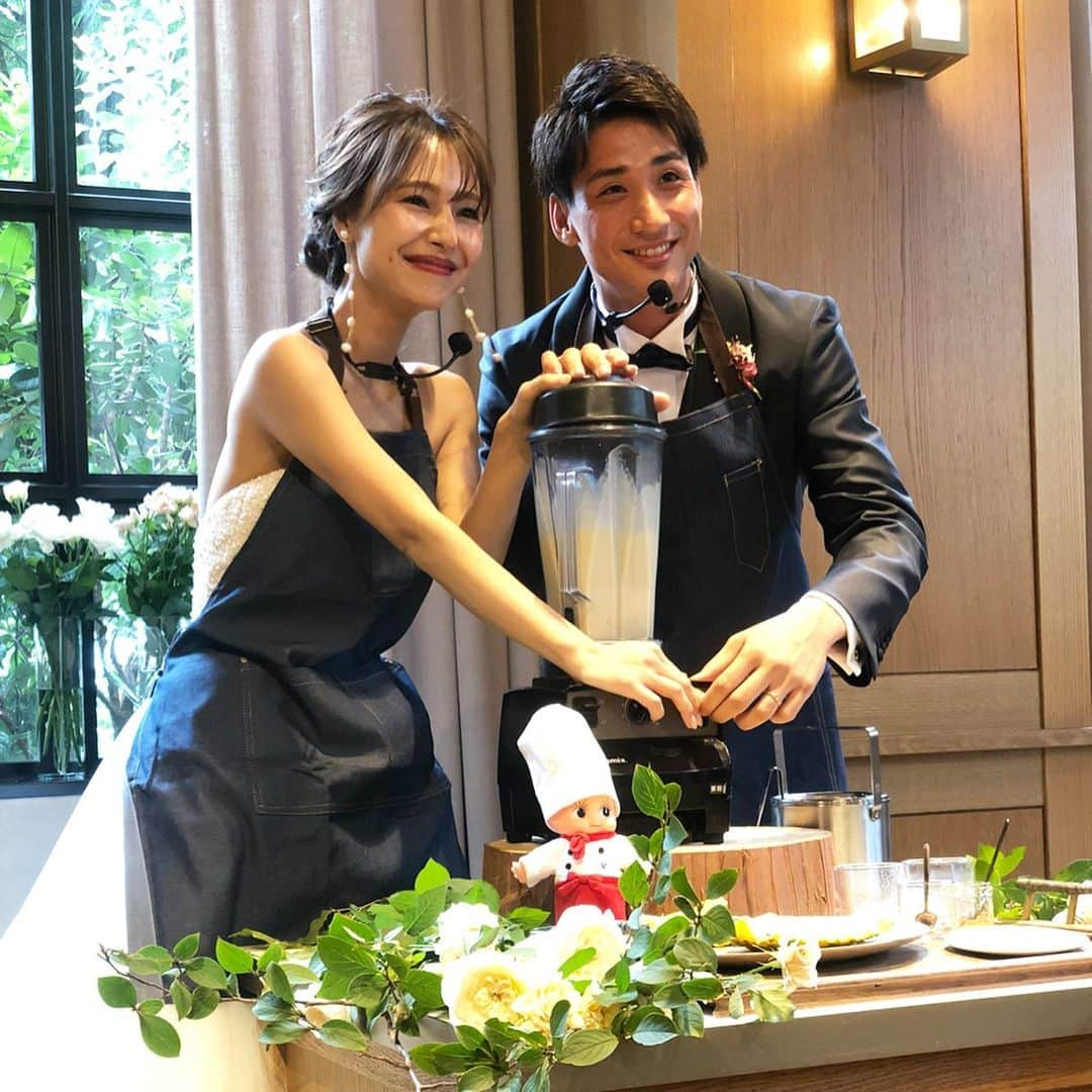 葛岡碧さんのインスタグラム写真 - (葛岡碧Instagram)「石川理咲子ちゃん💝山本紘之さんの結婚式💒✨ ・ ・ 嬉しくて、そして感動🥺✨ キラキラ輝く幸せいっぱいの2人に見とれてしまう、素敵な式でした🥰 Happy〜な一日😍  おめでとう〜😊✨✨ りさりさとっても綺麗だったよ💕」7月29日 15時47分 - midori_kuzuoka