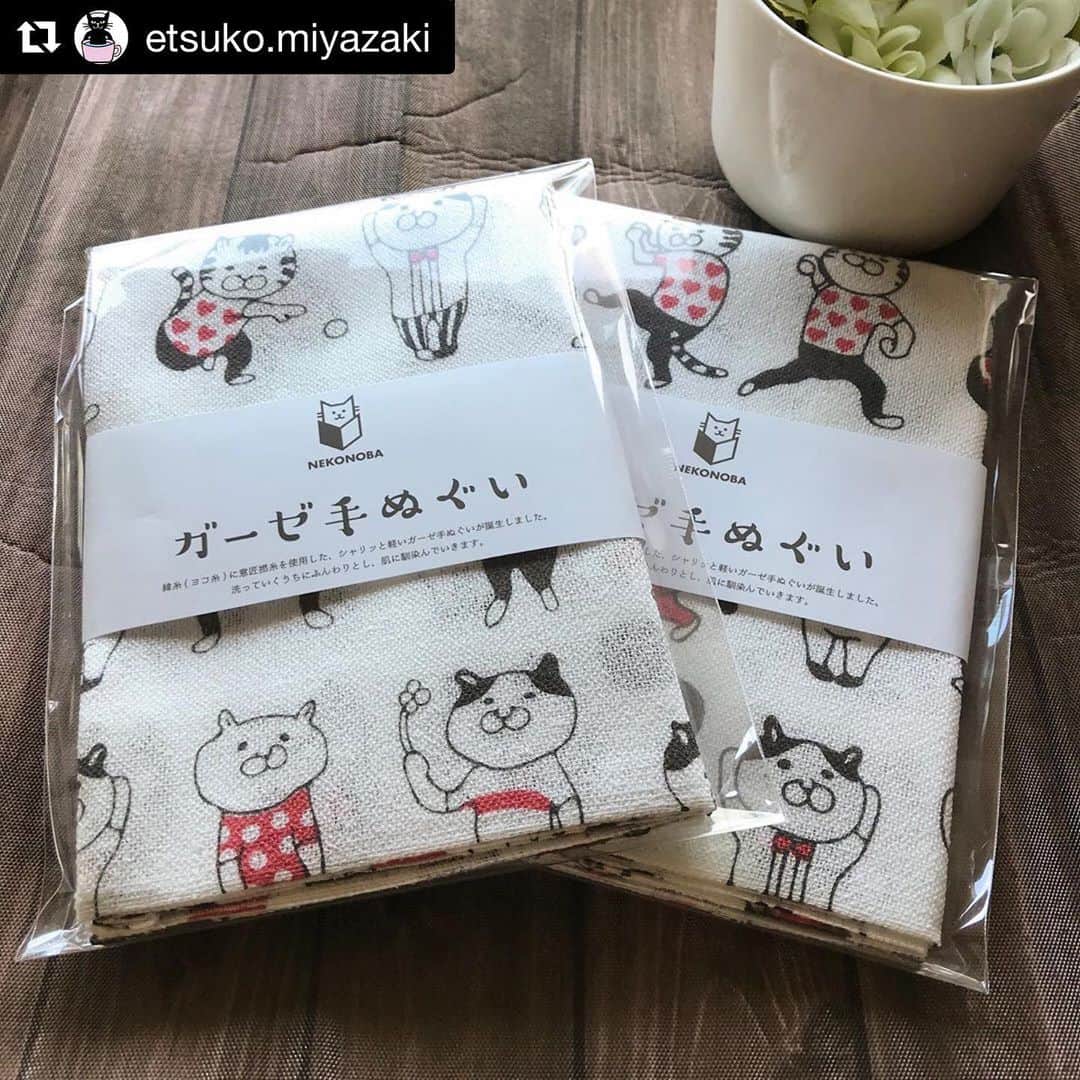 ねこさんのインスタグラム写真 - (ねこInstagram)「奈良県奈良市の【奈良のすごいタオル屋さん ときどき猫】さんというお店で、NEKONOBAアイテムの中の布物系の商品を販売して頂いてます🙏🏻👧🏼🔆 お取り扱い頂いてるアイテムは、蚊帳生地ふきん、ふんわりなガーゼハンカチ2枚セット、最高に肌触りの良いガーゼ手ぬぐい❣️です🤘🏻✨ お近くにお住いの方おりましたら、是非❣️❣️😆👍🏻 #Repost @etsuko.miyazaki with @get_repost ・・・ 使うほどに肌になじむ「猫手ぬぐい」！新入荷しました！ ・ ・ #猫 #ねこ部 #ねこら部 #ねこすたぐらむ #ふわもこ部 #ねこ好き #ねこもふ団 #ねこばか #ねこバカ #ねこちゃん #ねこさん #ねこらぶ #ネコ #ネコ部 #ネコ好き #ネコバカ #猫好きさんと繋がりたい #三条通り #奈良のすごいタオル屋さんときどき猫」7月29日 15時54分 - neko_magazine