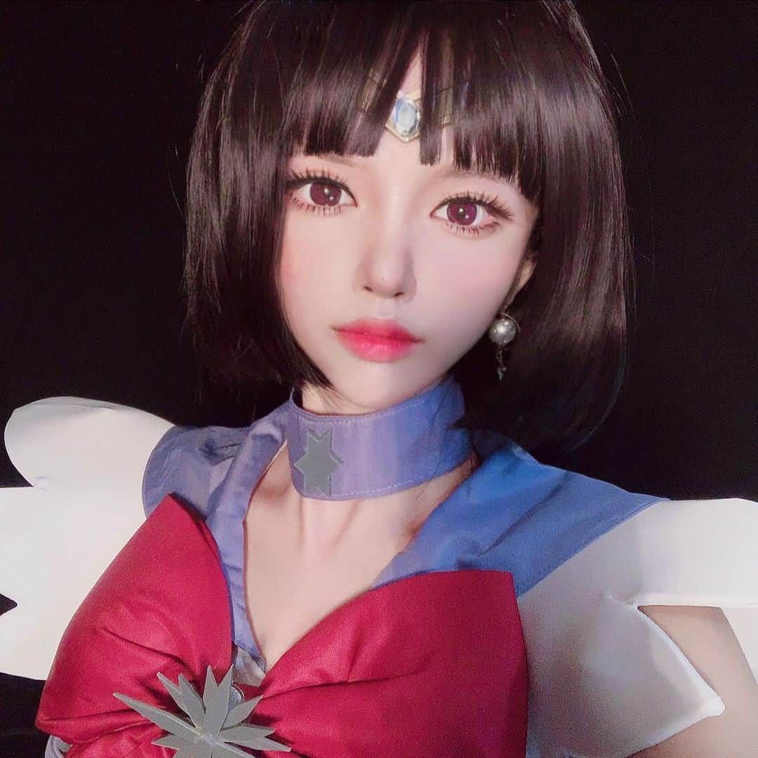 HAIMさんのインスタグラム写真 - (HAIMInstagram)「Sailormoon -saturn💜 #sailormoon #sailormoonsaturn #cosplay」7月29日 16時24分 - haim__s