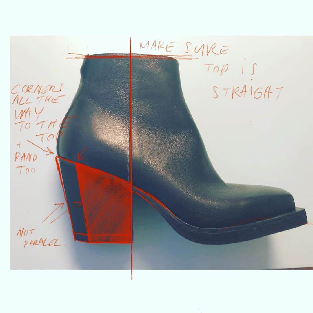 ユナイテッドヌードさんのインスタグラム写真 - (ユナイテッドヌードInstagram)「Original sketch of SHAUN ROSS x UNITED NUDE Boots ///// @unitednude @shaundross @romansipe #killerheels #fashion #shoes #design @rem_un」7月29日 17時33分 - unitednude