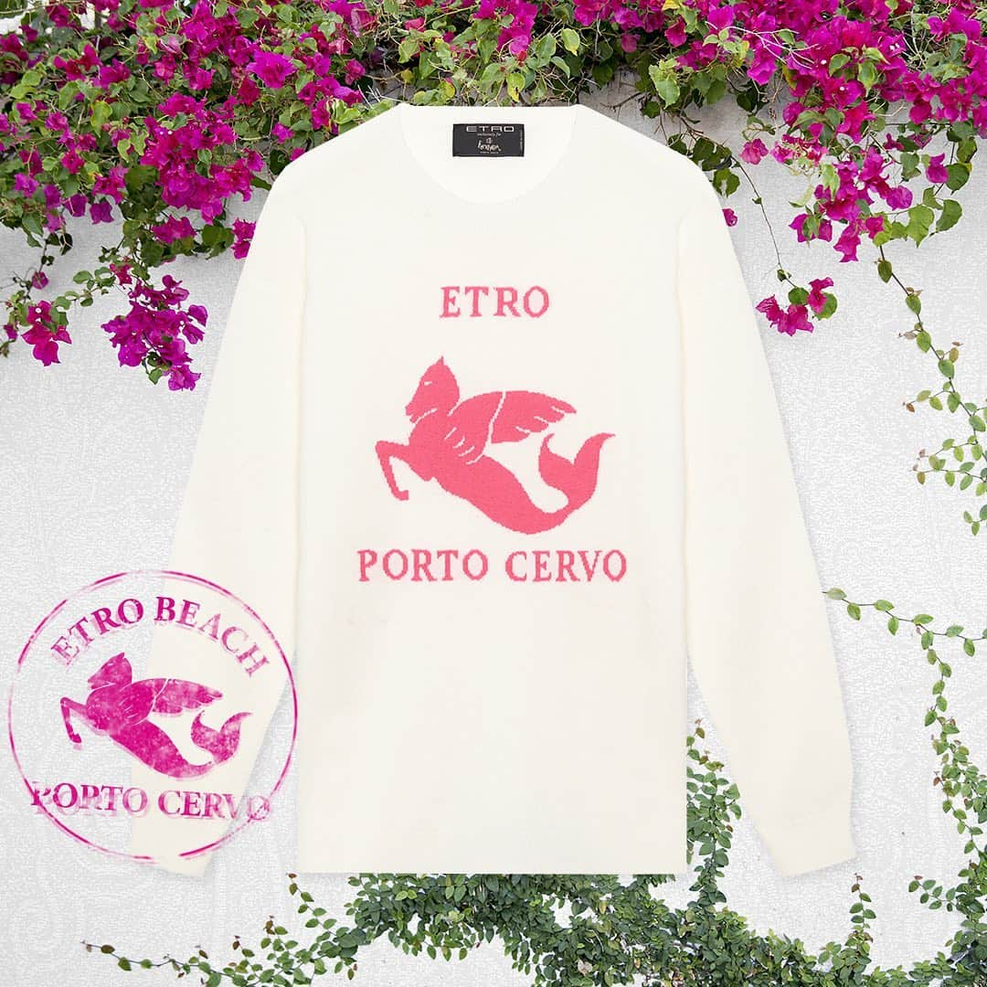 エトロさんのインスタグラム写真 - (エトロInstagram)「ETRO BEACH PORTO CERVO  The best destination for a magical Italian summer: Porto Cervo. Discover the exclusive capsule collection where our iconic Pegasus is transformed into a winged triton for this seaside occasion.  Available now exclusively at the Esmeralda boutique, Porto Cervo, Italy.  #EtroInPortoCervo #EtroEverywhere」7月29日 17時38分 - etro