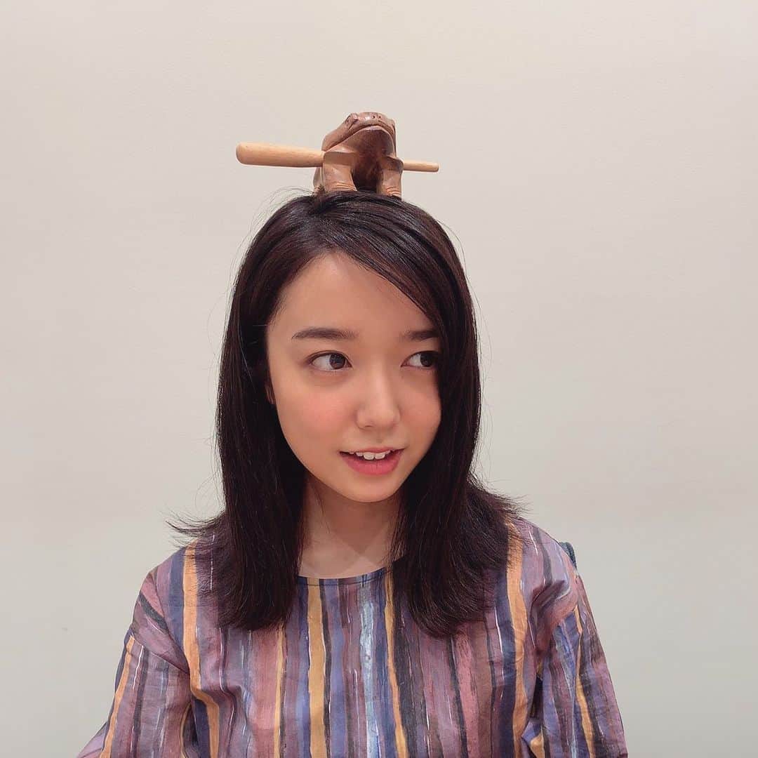 上白石萌音さんのインスタグラム写真 - (上白石萌音Instagram)「このカエル綺麗な声で鳴きます #ギロ」7月29日 18時16分 - mone_kamishiraishi