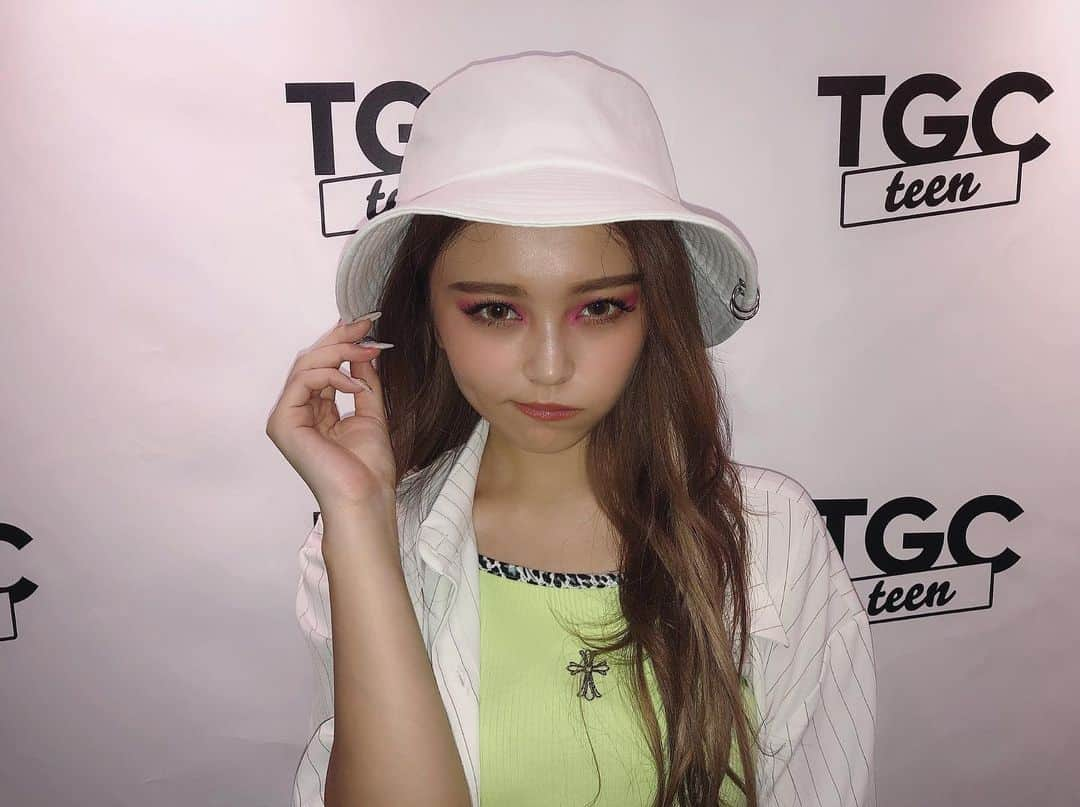 土屋怜菜（れいぽよ）さんのインスタグラム写真 - (土屋怜菜（れいぽよ）Instagram)「#TGCteen 来てくれた皆さん﻿ ありがとうございました❤️﻿ ﻿ すごい歓声と盛り上がりがやばくて﻿ 私まで楽しくなりました〜😳💗﻿ ﻿ また次も出演できるように頑張ります💪﻿ ﻿ みんな気をつけて帰ってね( ´⌓` )」7月29日 18時52分 - reipoyo_0411