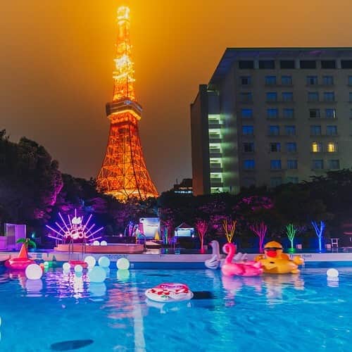 東京プリンスホテルさんのインスタグラム写真 - (東京プリンスホテルInstagram)「“ムビジェニ”な夏を東京タワーすぐそばで体験しませんか？﻿ 「CanCam×Tokyo Prince Hotel Night Pool」9月16日(月・祝)まで。﻿ .﻿ .﻿ ﻿ 「TOKYO夕涼み」Instagramキャンペーン実施中！﻿ こちらのアカウントをフォローして、#TOKYO夕涼み で素敵な夕涼み写真をシェア。﻿ ﻿ 詳しくはプロフィール欄のWebサイトにてご覧ください。﻿ ﻿ Share your own images with tagging by @tokyoprincehotel﻿ ------------------------------------------------------﻿ #東京プリンスホテル #東京プリンス #プリンスホテル #tokyoprincehotel #tokyoprince #princehotels⁣﻿ #日本 #東京 #JAPAN #tokyo⁣﻿ #東京タワー #tokyotower #tokyoview⁣﻿ #beautifulhotels #tokyohotel #東京 #东京 #도쿄 #tokio⁣﻿ #travel #instagood #instalike #travelgram⁣﻿ #TOKYO夕涼み #CanCamナイトプール #ムビジェニ」7月29日 19時18分 - tokyoprincehotel