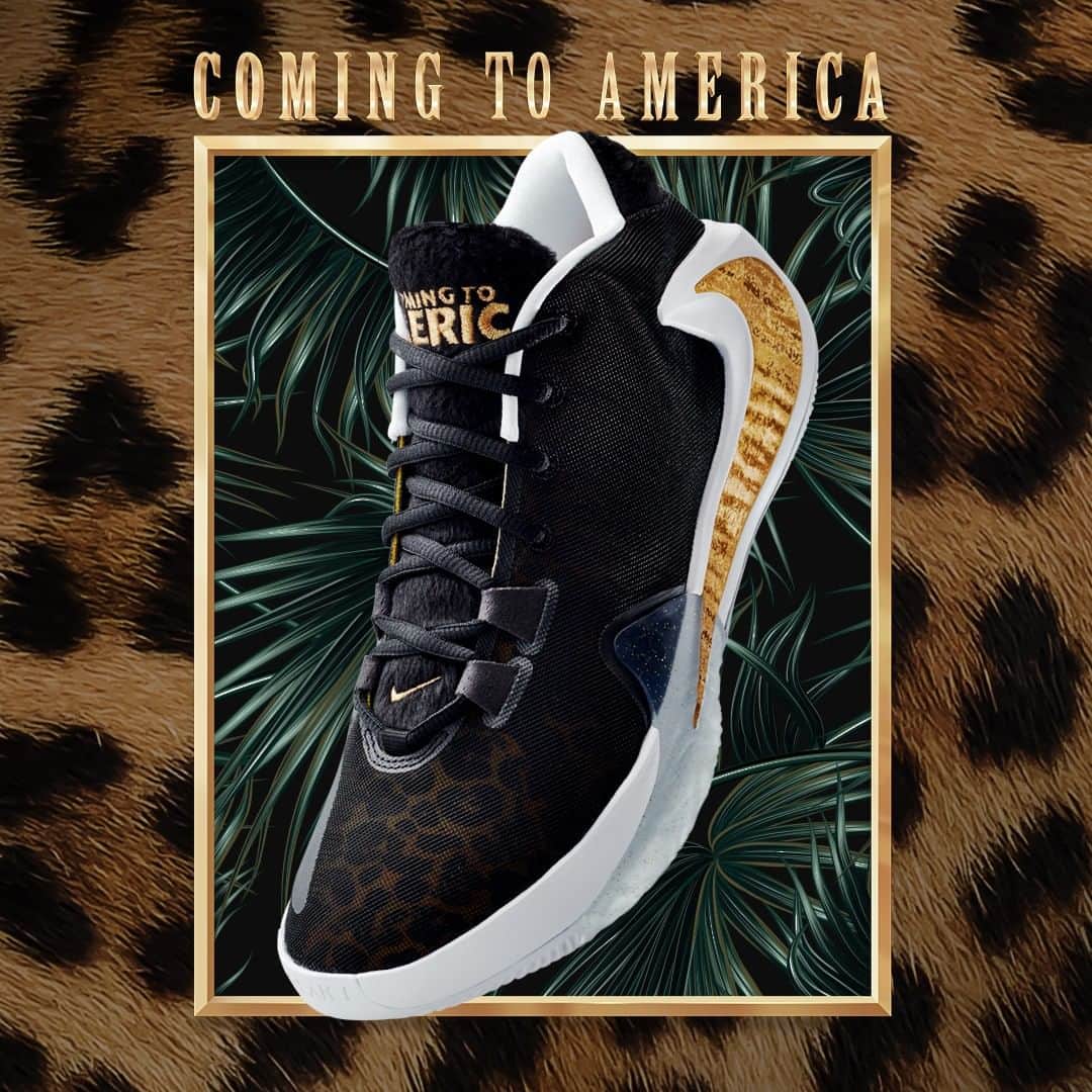 Foot Lockerさんのインスタグラム写真 - (Foot LockerInstagram)「Based off of Giannis' favorite movie. 🐆🎞 #Nike Zoom Freak 'Coming To America' Launching 8/2, In-Store and Online Men's and Kids」7月30日 5時22分 - footlocker