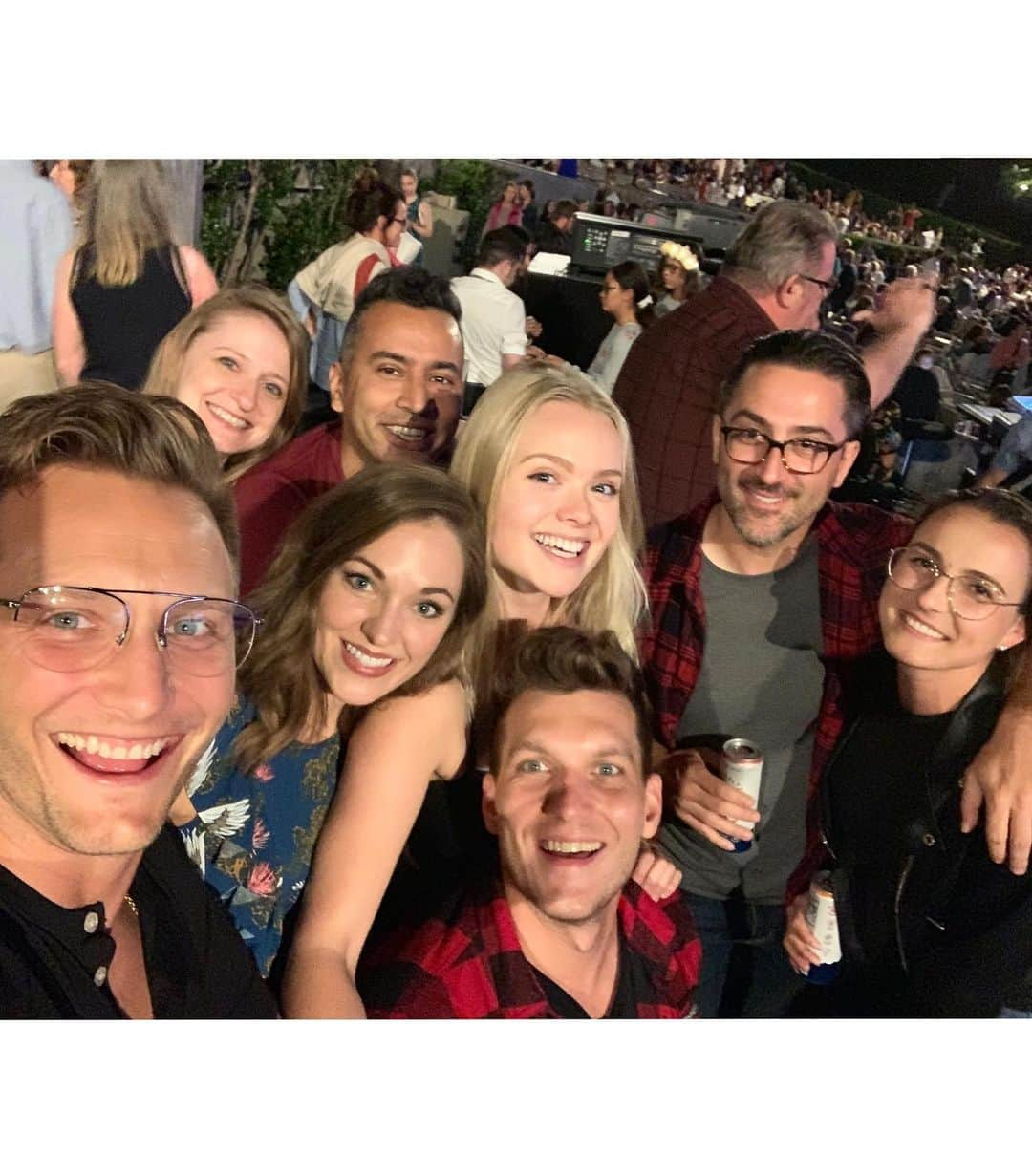 ローラ・オスさんのインスタグラム写真 - (ローラ・オスInstagram)「A perfect weekend in LA seeing some of our very favorite people! I will never forget getting to watch our besties @kristinmulligan & @captaincosplay star in “The Music Man” together at @catofcorona; Or my first @hollywoodbowl experience, reuniting with friends to cheer on the star-studded cast of #IntoTheWoods; Crooning w/ @jimcaruso1 & @bstritch at @feinsteinsla; Attending my first @hallmark #TCA19; loving on @jjoseph711 & David over lunch; being graciously hosted by @joylenz, The Mulligans, & @annaawhite... all while cruising around town in our @teslamotors rental. Priceless. So eternally grateful for these incredible people in our lives. #family #lalaland #castparty #HollywoodBowl」7月30日 5時24分 - lauraosnes