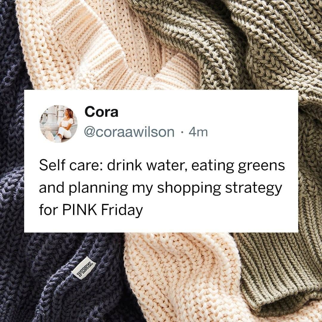 Victoria's Secret PINKさんのインスタグラム写真 - (Victoria's Secret PINKInstagram)「A self-care routine we can stand behind! Drop a 🛍 if you’re ready for #PINKFriday!」7月30日 6時00分 - vspink