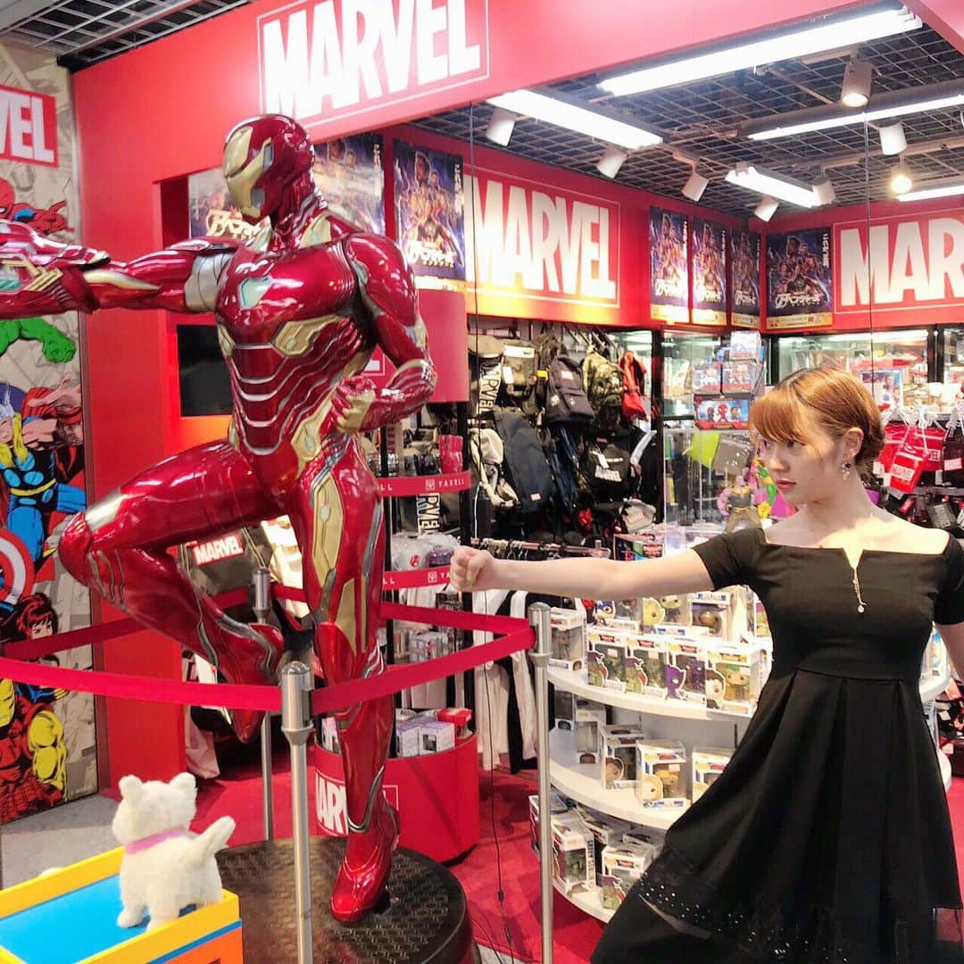 愛水せれ奈さんのインスタグラム写真 - (愛水せれ奈Instagram)「#marvel  #アイアンマン  #ironman . . 最近このシリーズハマってます✨✨✨ マーベルシリーズ、1から順番に見てます笑 今のところアイアンマンが1番好きです❣️」7月29日 21時58分 - airi.aaari.aimi