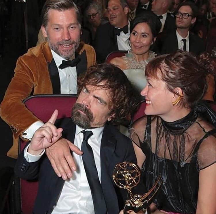 ピーター・ディンクレイジのインスタグラム：「@nikolajwilliamcw 😝」