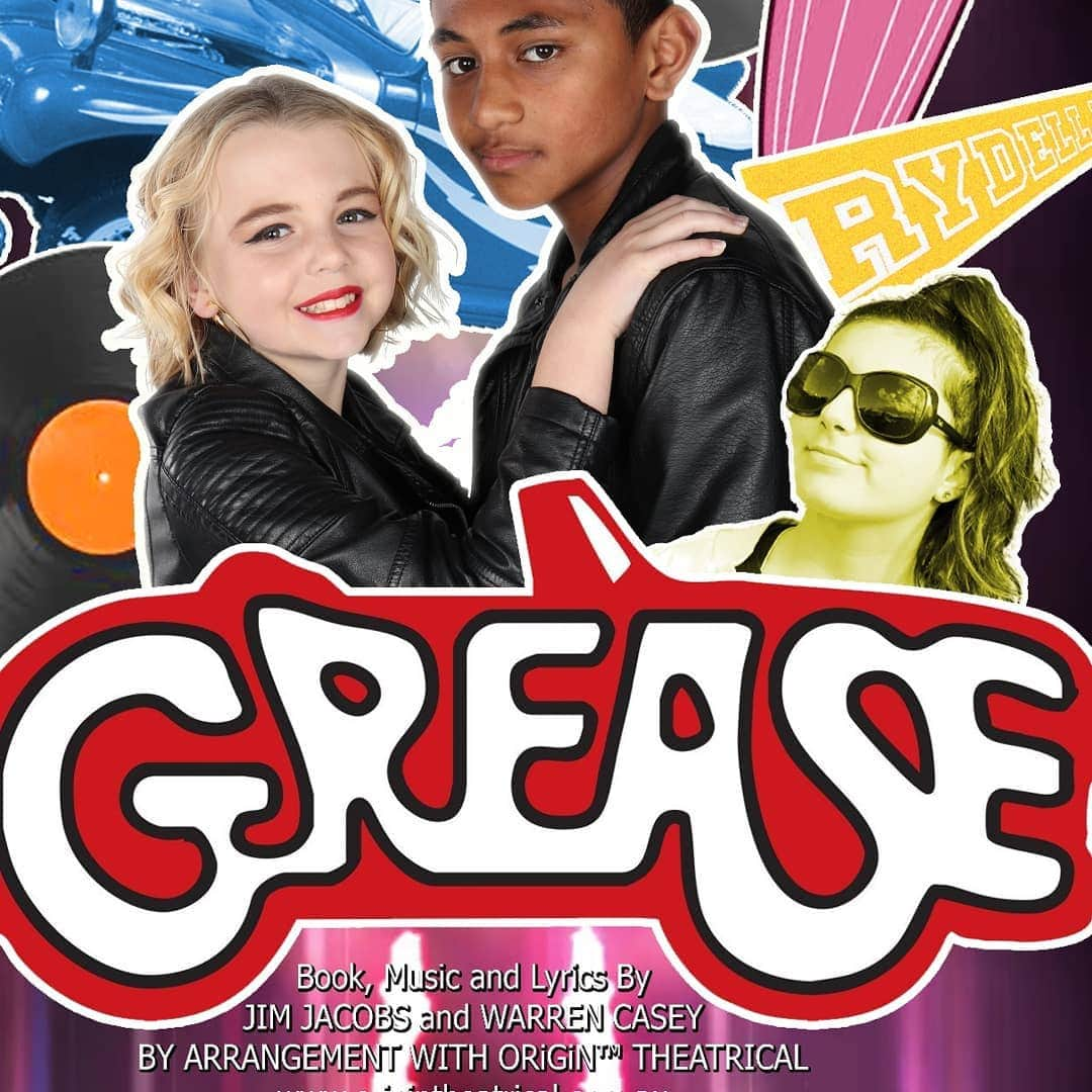 マヌー・ベネットさんのインスタグラム写真 - (マヌー・ベネットInstagram)「My eldest daughter HUIA on the poster as RIZZO in her school production of GREASE #huiabennett #actress #prouddaddy #rizzo #grease #greaselighting」7月29日 23時47分 - manubennett