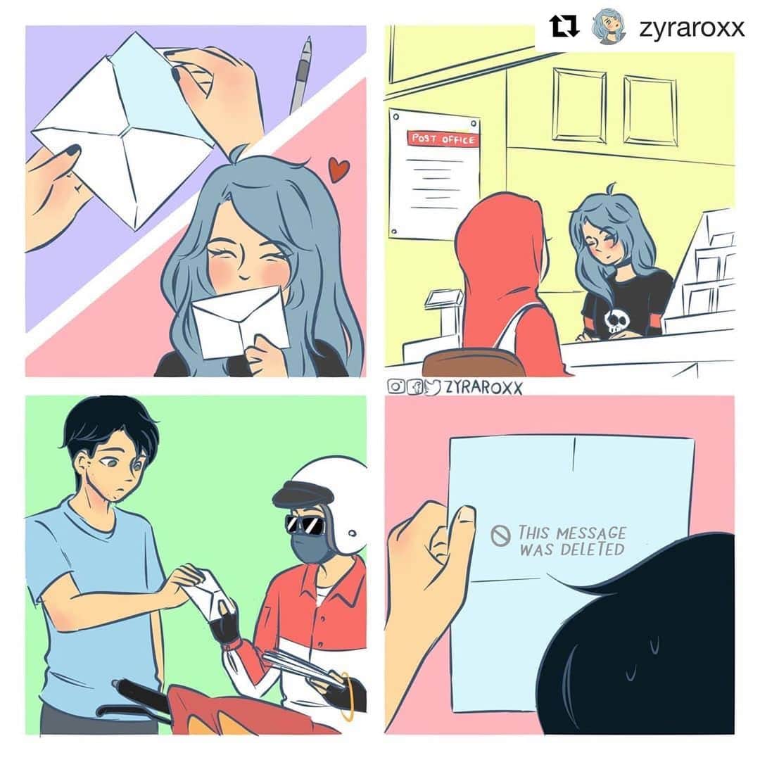 Koleksi Komik Malaysiaさんのインスタグラム写真 - (Koleksi Komik MalaysiaInstagram)「#Repost @zyraroxx with @get_repost ・・・ 💌」7月30日 0時25分 - tokkmungg_exclusive
