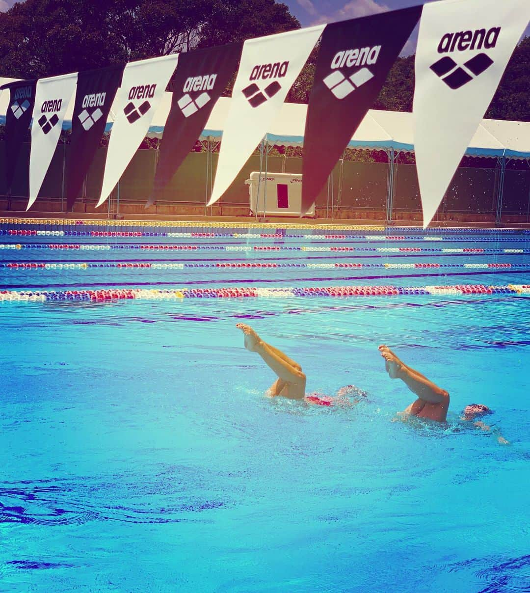 木村真野・紗野さんのインスタグラム写真 - (木村真野・紗野Instagram)「Practice🏊🏻‍♀️. . . #practice #swim #artisticswimming #artisticswimmer #synchro #duet #twins #twinstagram #maya #saya #kimura #chukyosports #TYR #siswimsuit #pool #swimmingpool #athlete #training #trainingcamp #outsidepool」7月30日 0時42分 - mayasaya_kimura