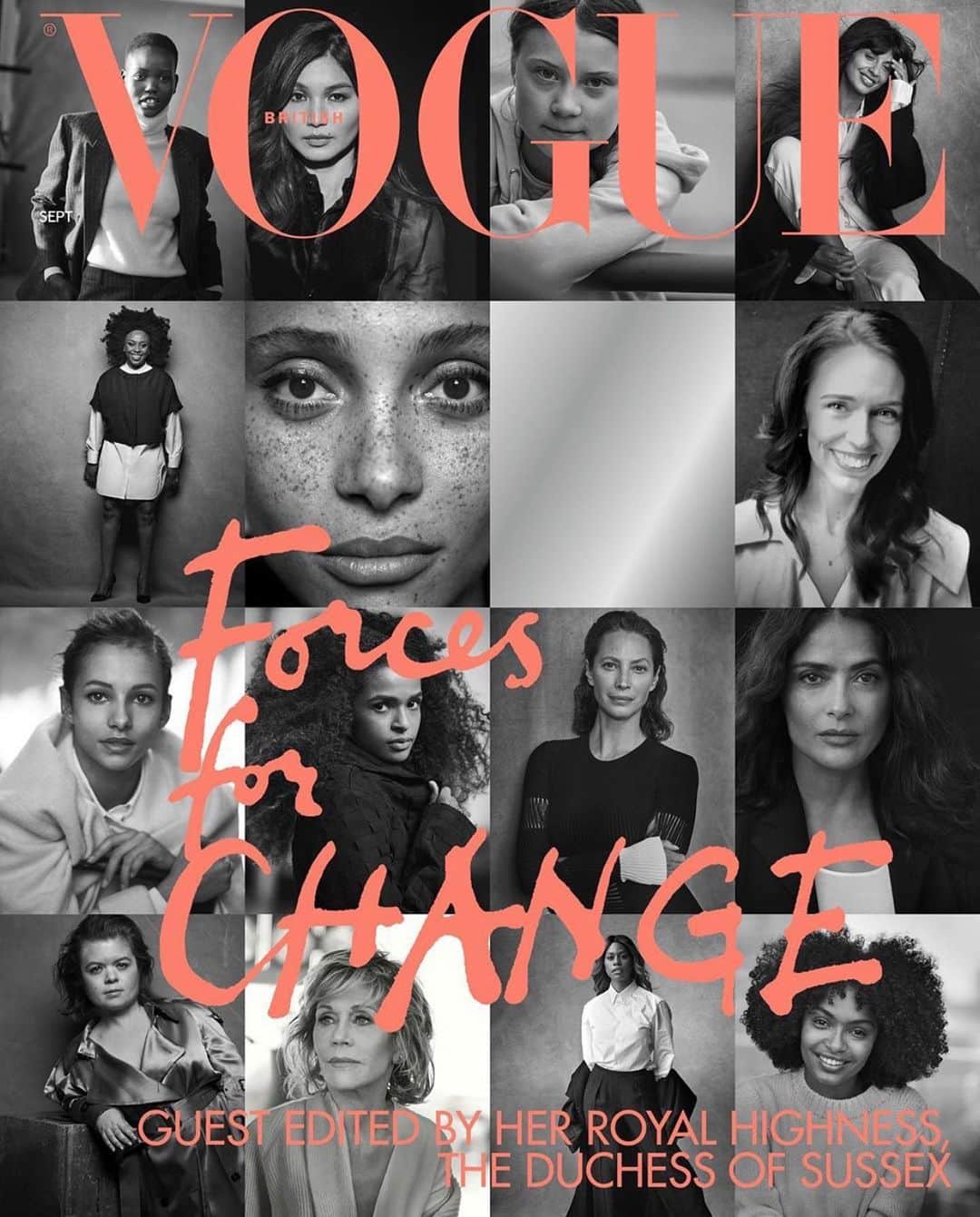 IMG Modelsさんのインスタグラム写真 - (IMG ModelsInstagram)「Queen of Today. 👑 #RamlaAli (@somaliboxer) covers the new @britishvogue. #📷 @therealpeterlindbergh #👗 @edward_enninful #⭐️ #IMGstars」7月30日 0時39分 - imgmodels