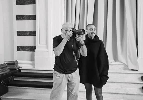 ピーター・リンドバーグさんのインスタグラム写真 - (ピーター・リンドバーグInstagram)「On set while shooting British Vogue's #ForcesForChange cover story. The September 2019 issue is guest-edited by HRH The Duchess of Sussex. - With very special thanks to Edward Enninful and Johan Svensson #LindberghStories #BritishVogue @sussexroyal #septemberissue」7月30日 1時07分 - therealpeterlindbergh