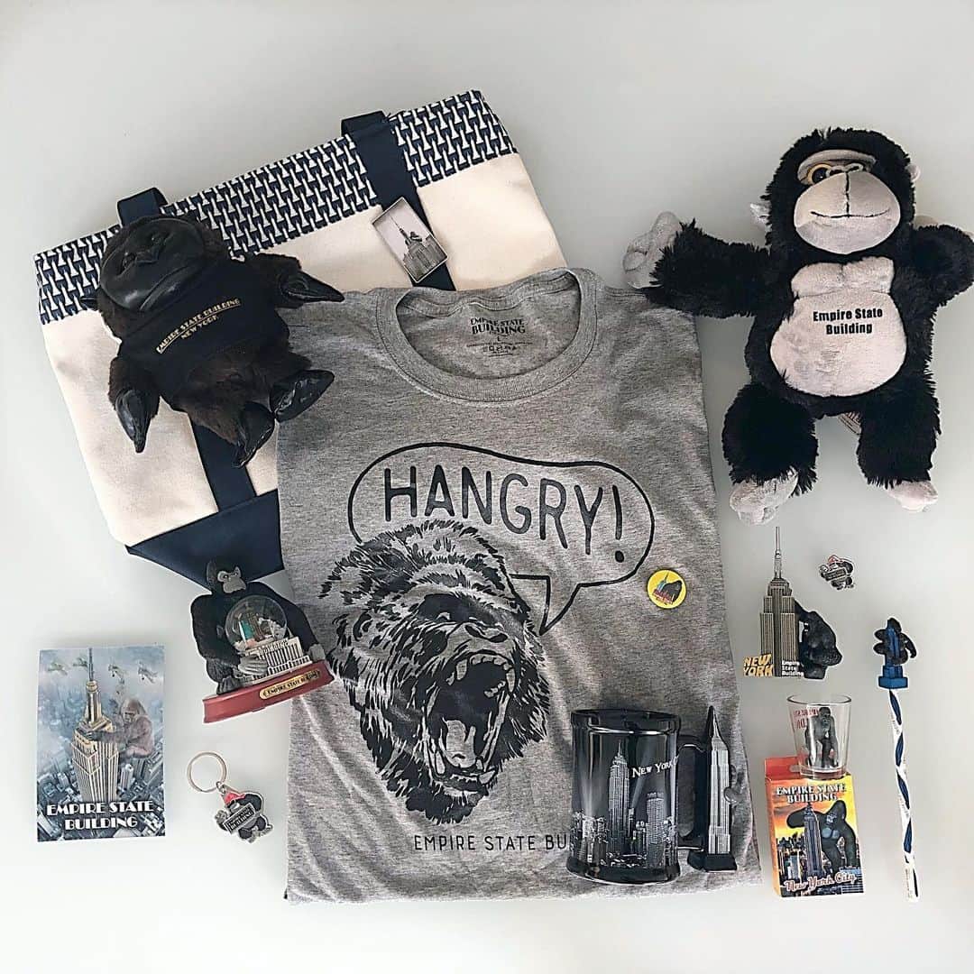 Empire State Buildingさんのインスタグラム写真 - (Empire State BuildingInstagram)「GIVEAWAY! We’re celebrating the official launch of our brand-new exhibits in the #EmpireStateBuilding Observatory Experience by giving away a gift basket filled with merch featuring Kong! 🦍 . TO ENTER:  Follow us (we check!), like this post, & comment on this post tagging one friend and the 🦍 emoji. Unlimited entries! 1 comment/tag = 1 entry. 🙌 . Only 1 tag per comment, each tag must be unique. Each comment must contain the gorilla emoji. 🦍One winner will be selected randomly. Winner will be contacted via DM. 💌 . . . . . This contest/giveaway is in no way sponsored, endorsed or administered, or associated with Instagram. This giveaway is sponsored by @empirestatebldg. The contest will run from 12:00 PM EST 7/29 until 12:00PM EST 7/31. Giveaway is open only to residents 18+ years of age, of the 50 United States and District of Columbia. Tap bio link for official rules.」7月30日 1時25分 - empirestatebldg